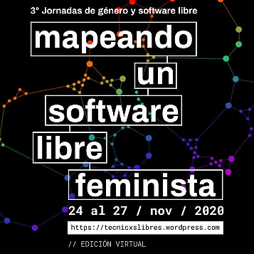 poster: mapeando un software libre feminista
