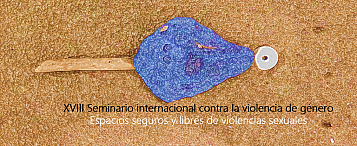 ilustración en marrón con textura rugosa en el fondo: abajo en negro y blanco texto jornada y encima una flecha con cabeza azul que apunta a la derecha en horizontal a un cd en gris