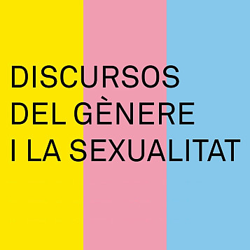 Discursos del gènere i la sexualitat amb fons de tres colors