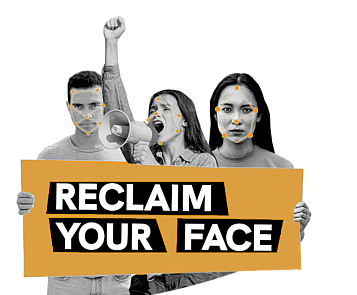 three people with reclaim your face
